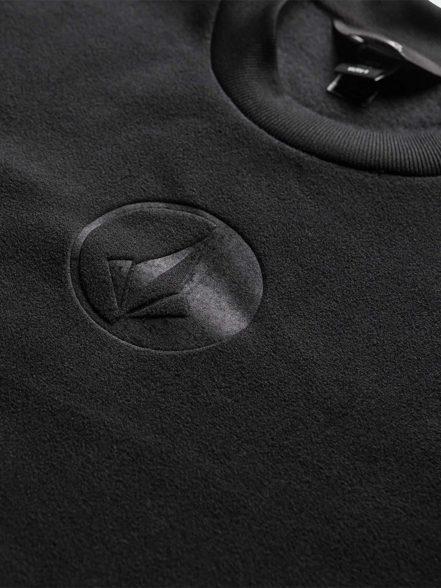 Polar Fleece Sweatshirt - Black