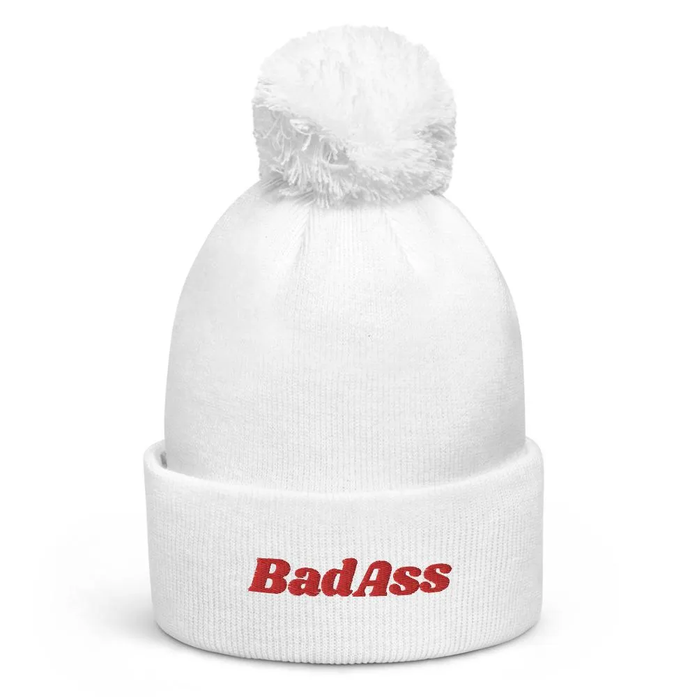 Pom pom beanie
