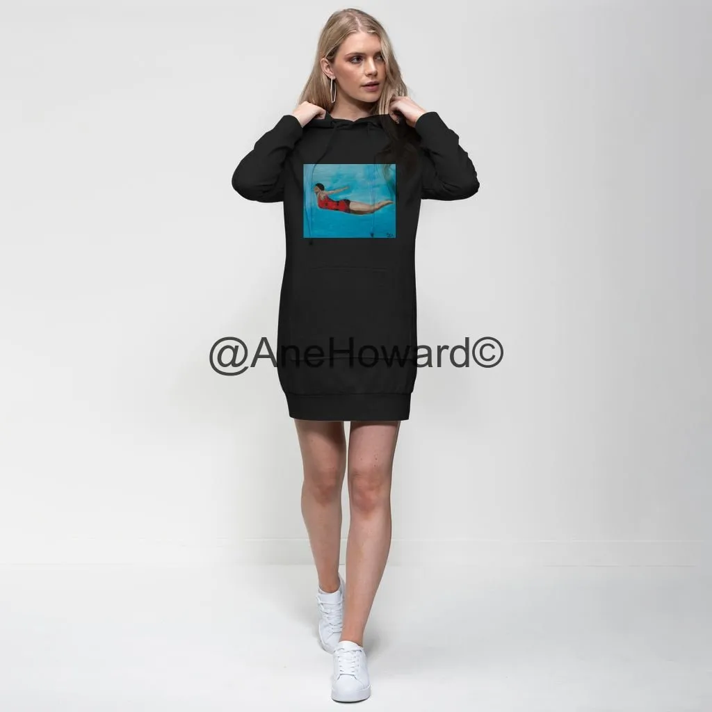 Premium Cotton Hoodie Dress THE DIVER