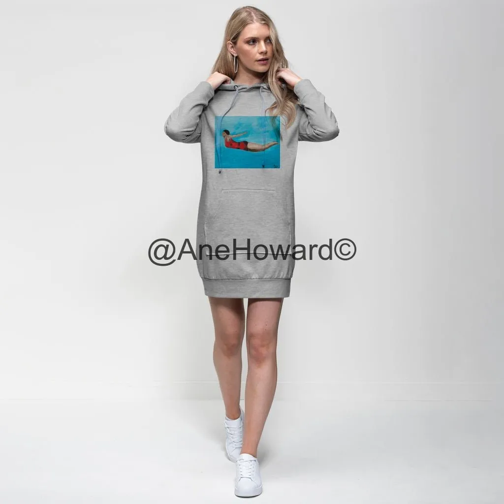 Premium Cotton Hoodie Dress THE DIVER