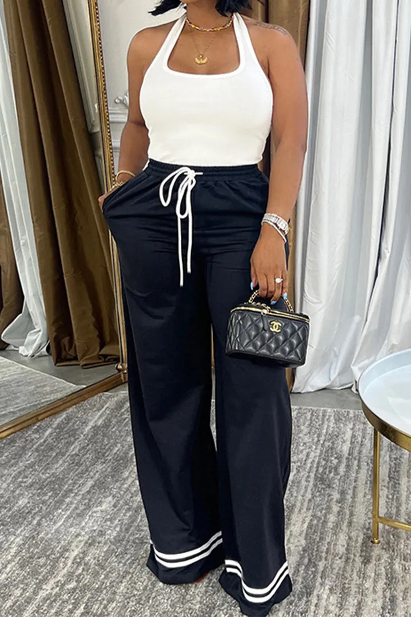PS3267 Wide Leg Sweatpants