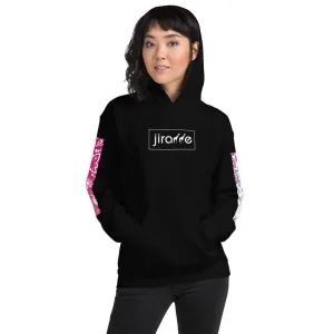 Purple & White Paisley Hoodie