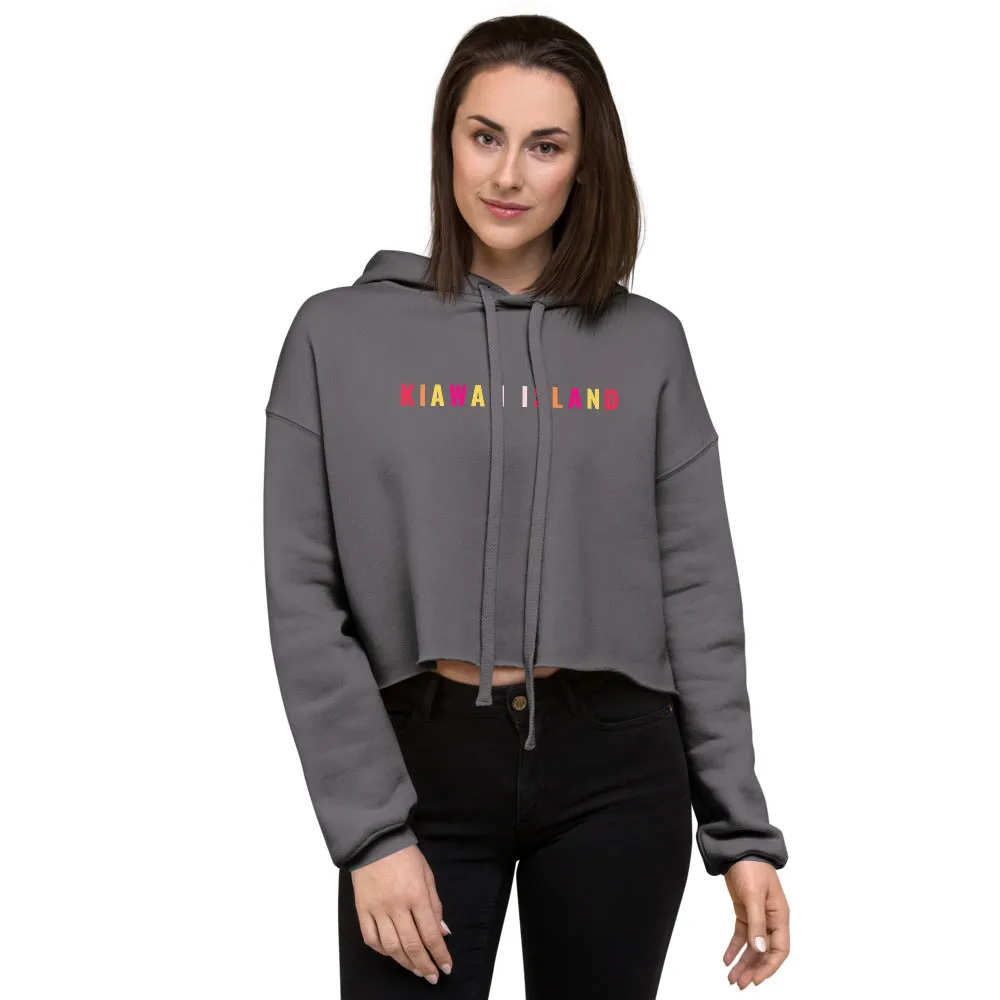 "Kiawah Island" Crop Hoodie