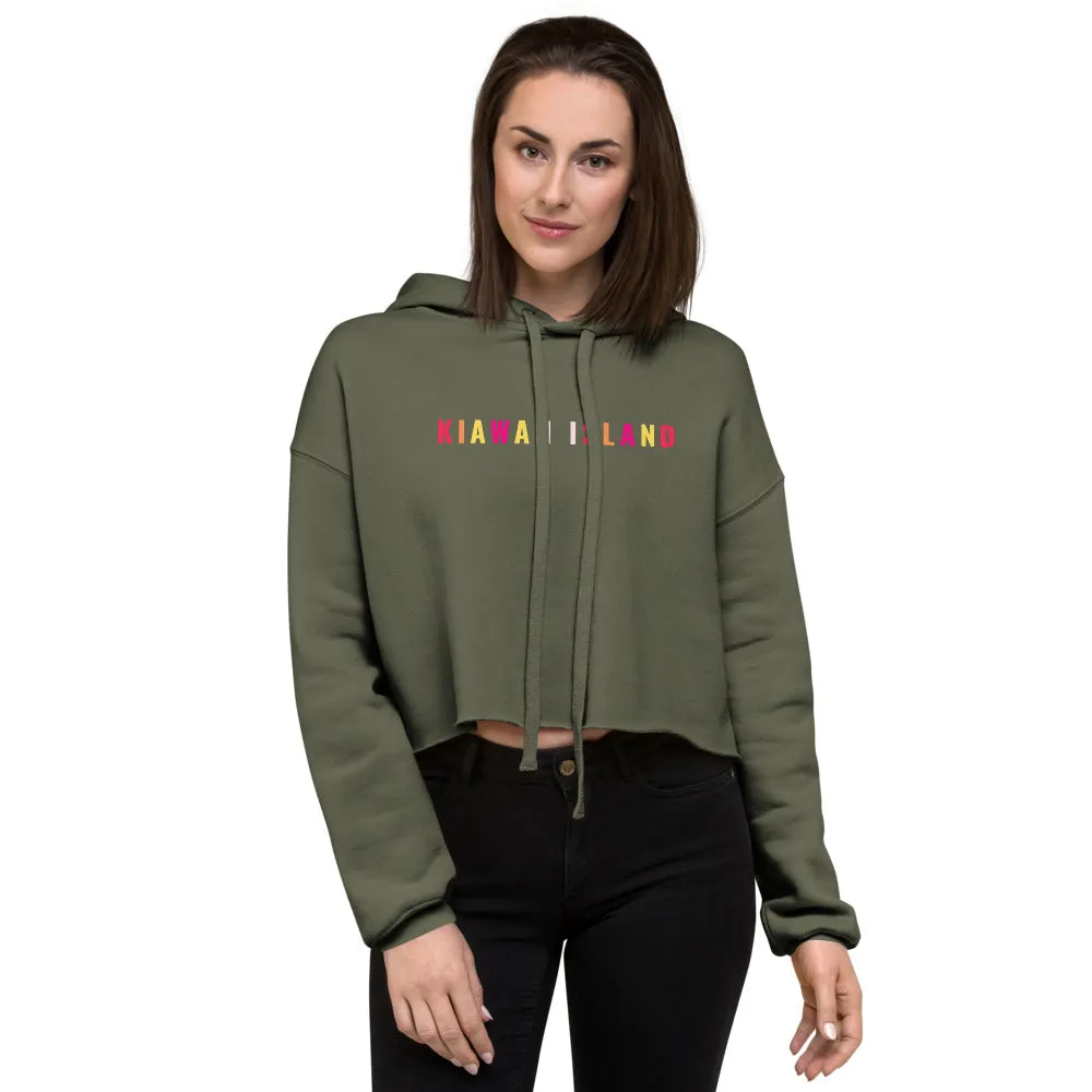 "Kiawah Island" Crop Hoodie