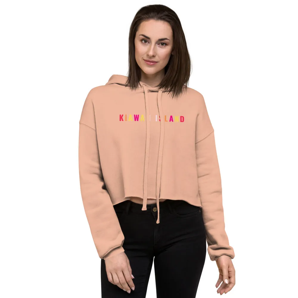 "Kiawah Island" Crop Hoodie