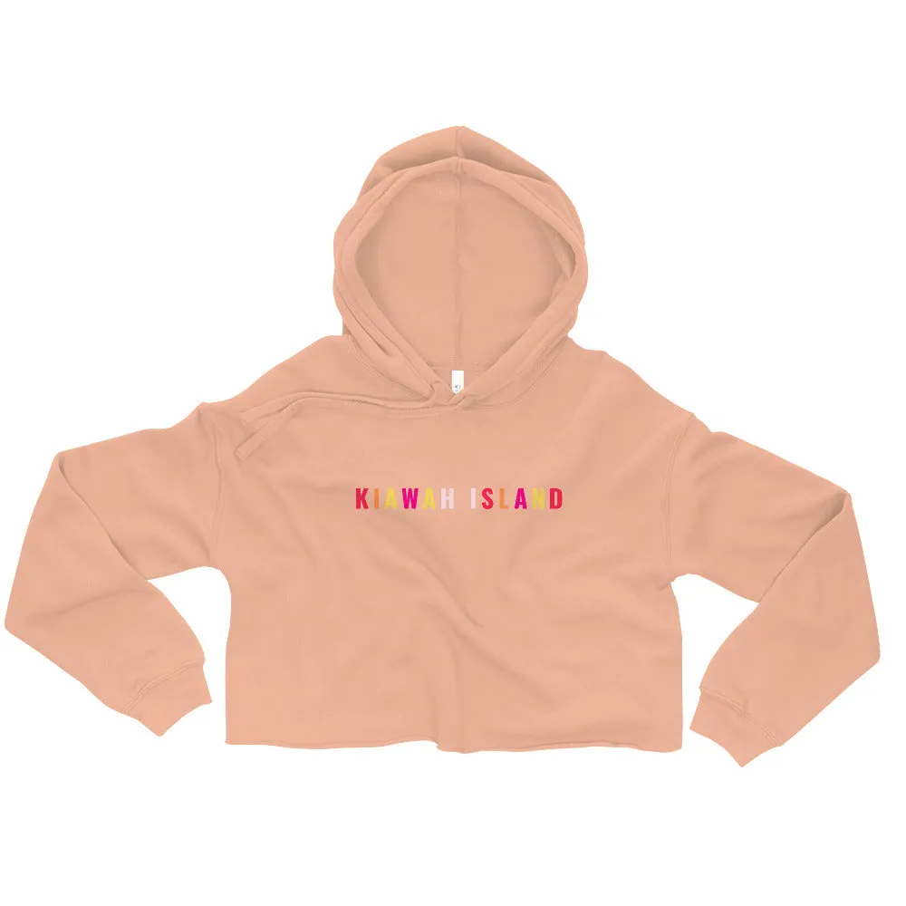 "Kiawah Island" Crop Hoodie
