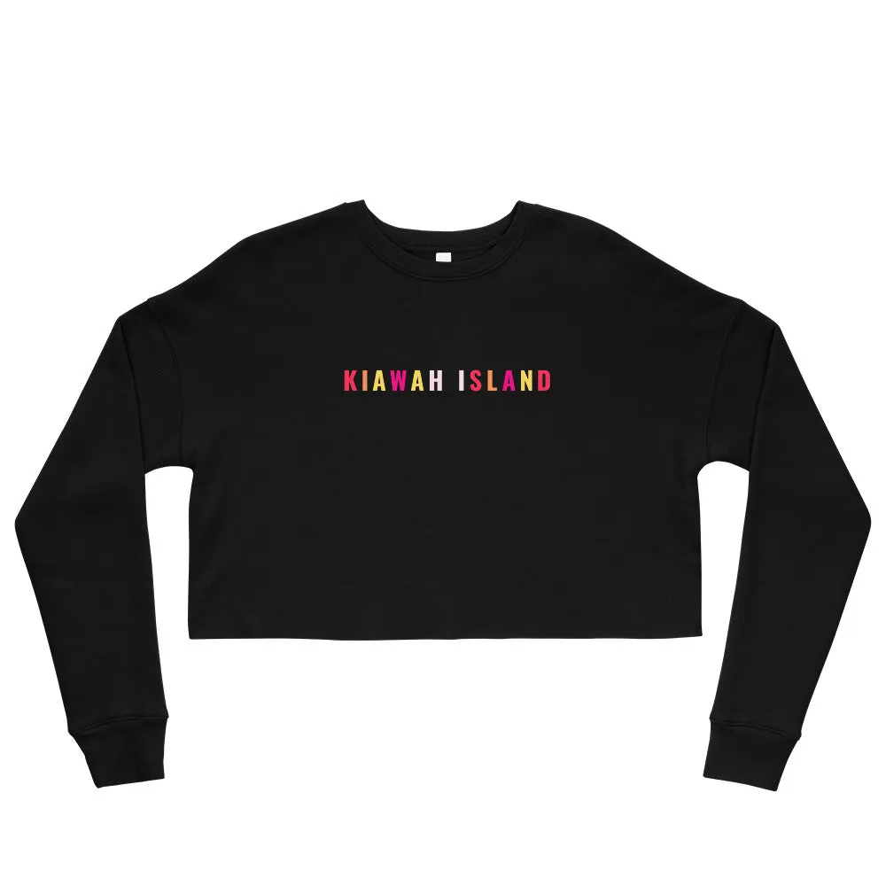 "Kiawah Island" Crop Sweatshirt