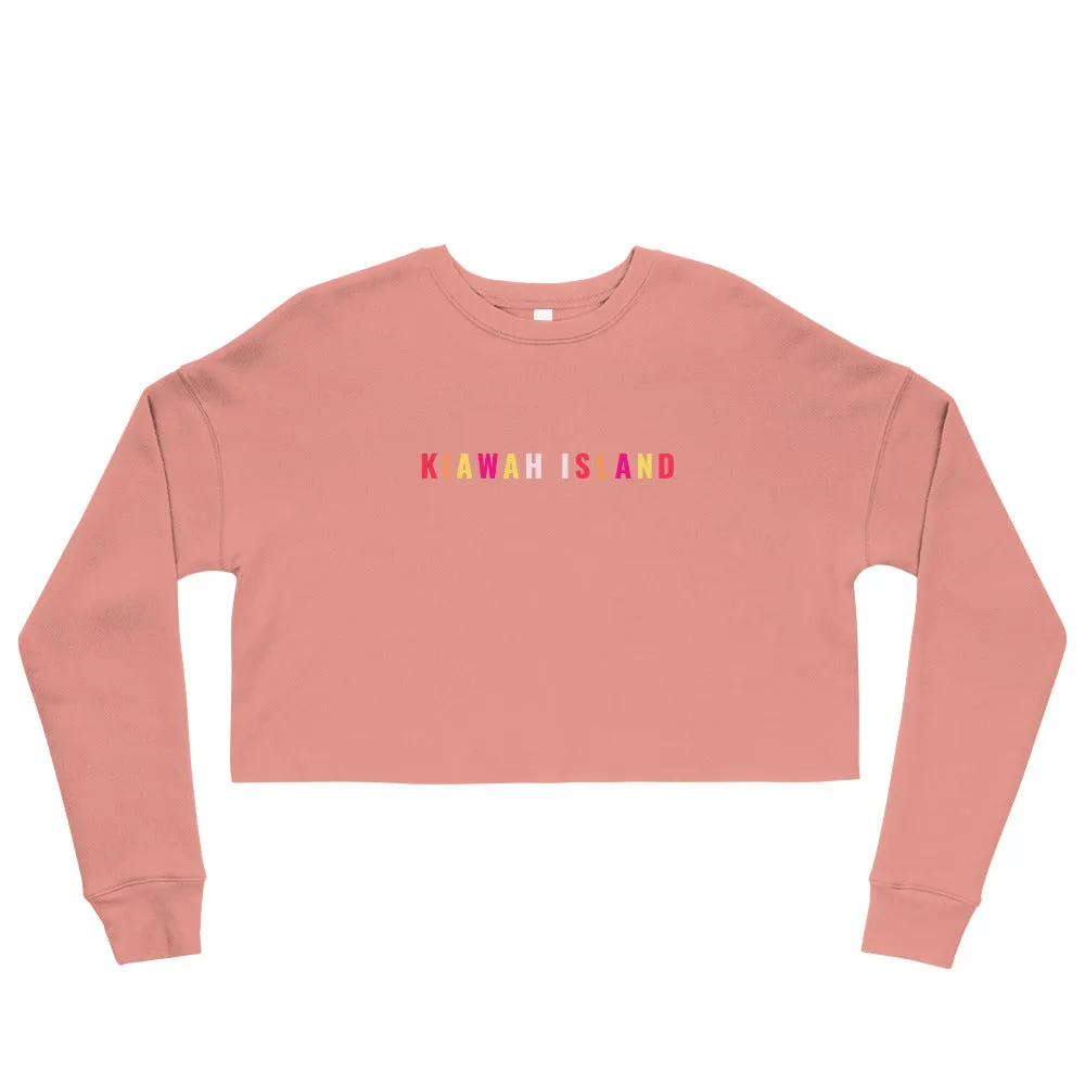 "Kiawah Island" Crop Sweatshirt