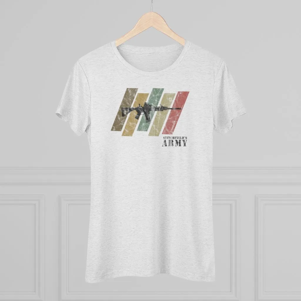 "Stinchfield's Army Retro" Women's T-Shirt