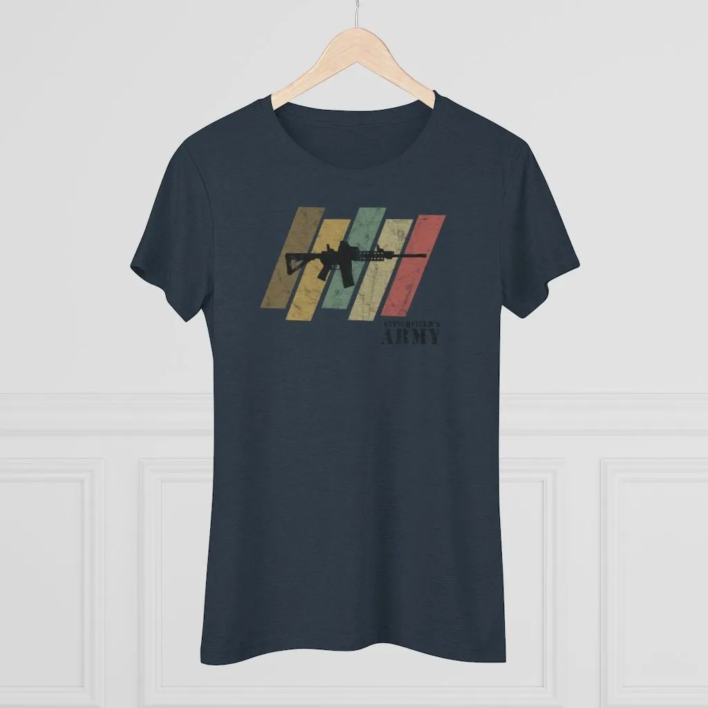 "Stinchfield's Army Retro" Women's T-Shirt