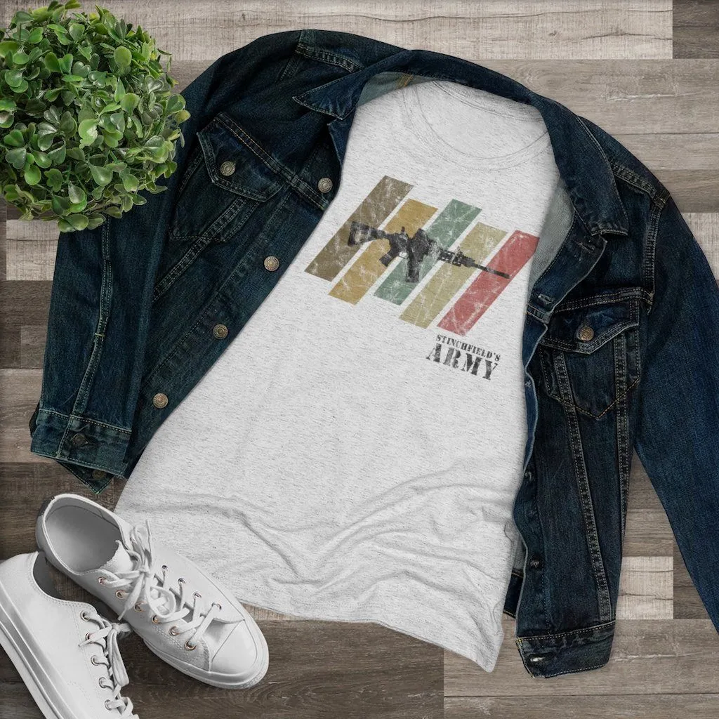 "Stinchfield's Army Retro" Women's T-Shirt