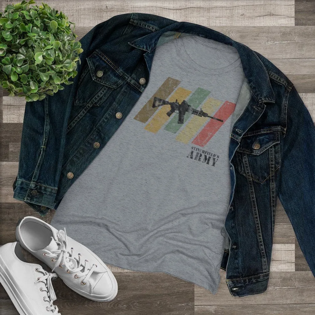 "Stinchfield's Army Retro" Women's T-Shirt