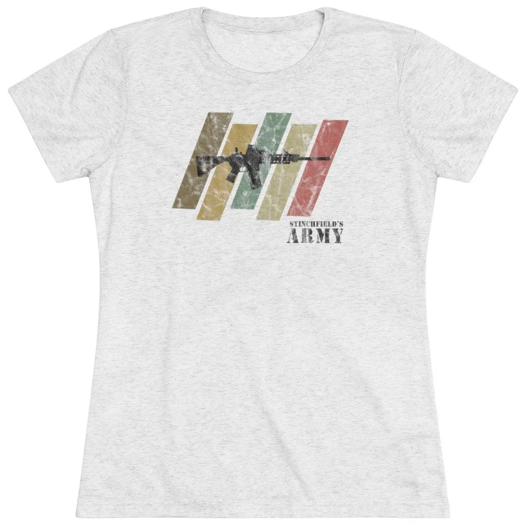 "Stinchfield's Army Retro" Women's T-Shirt