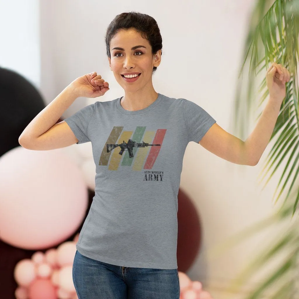 "Stinchfield's Army Retro" Women's T-Shirt