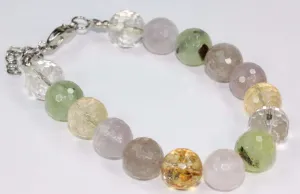 Rainy Day Quartz Stone Bracelet