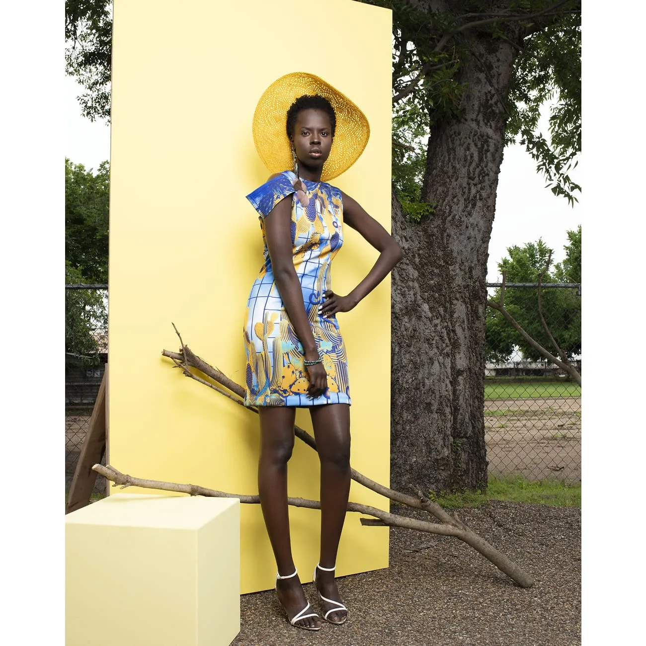 Rana Blue Party Dress