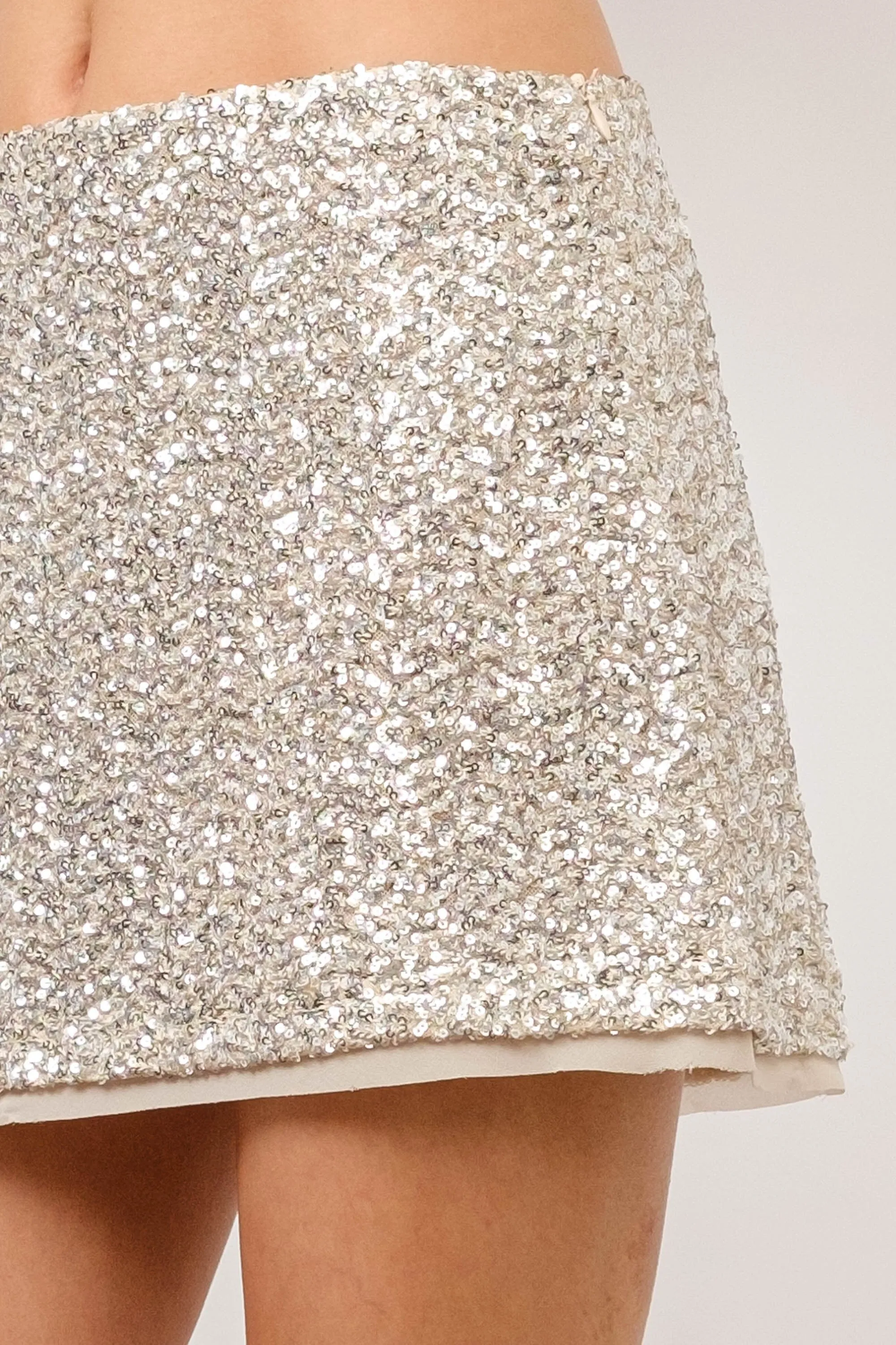 Reese Sequin Mini Skirt