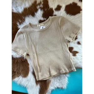 Ribbed Crop Top