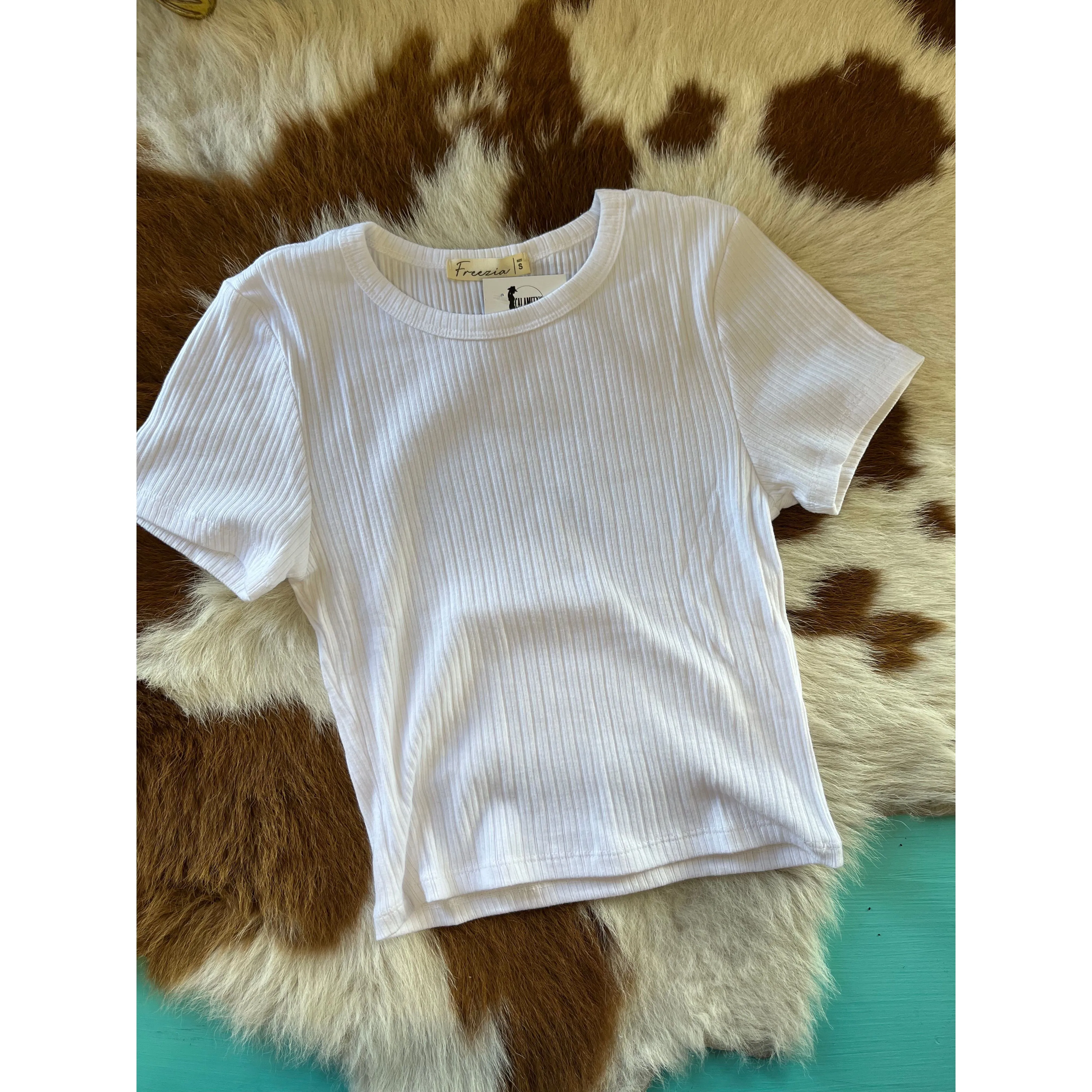 Ribbed Crop Top