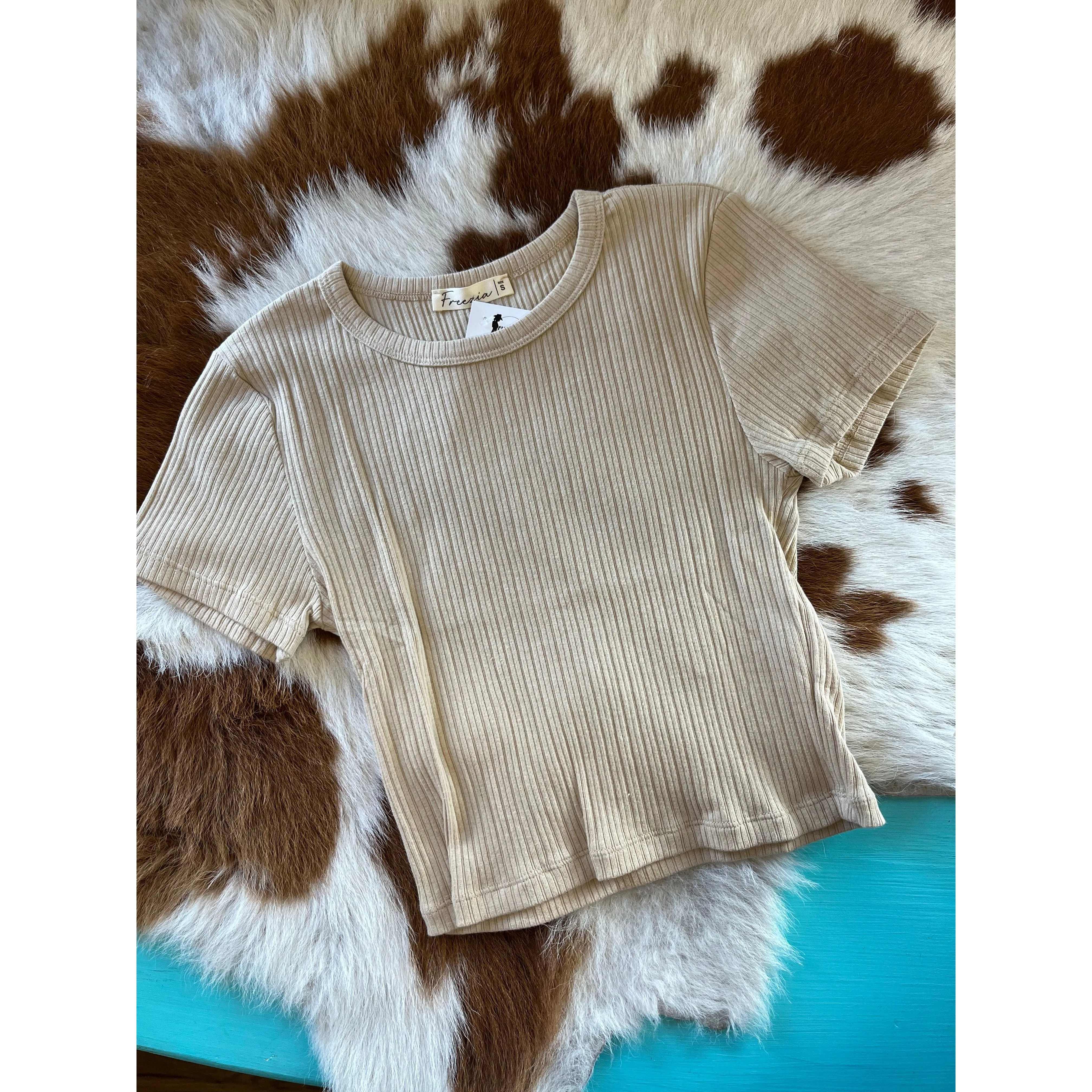 Ribbed Crop Top