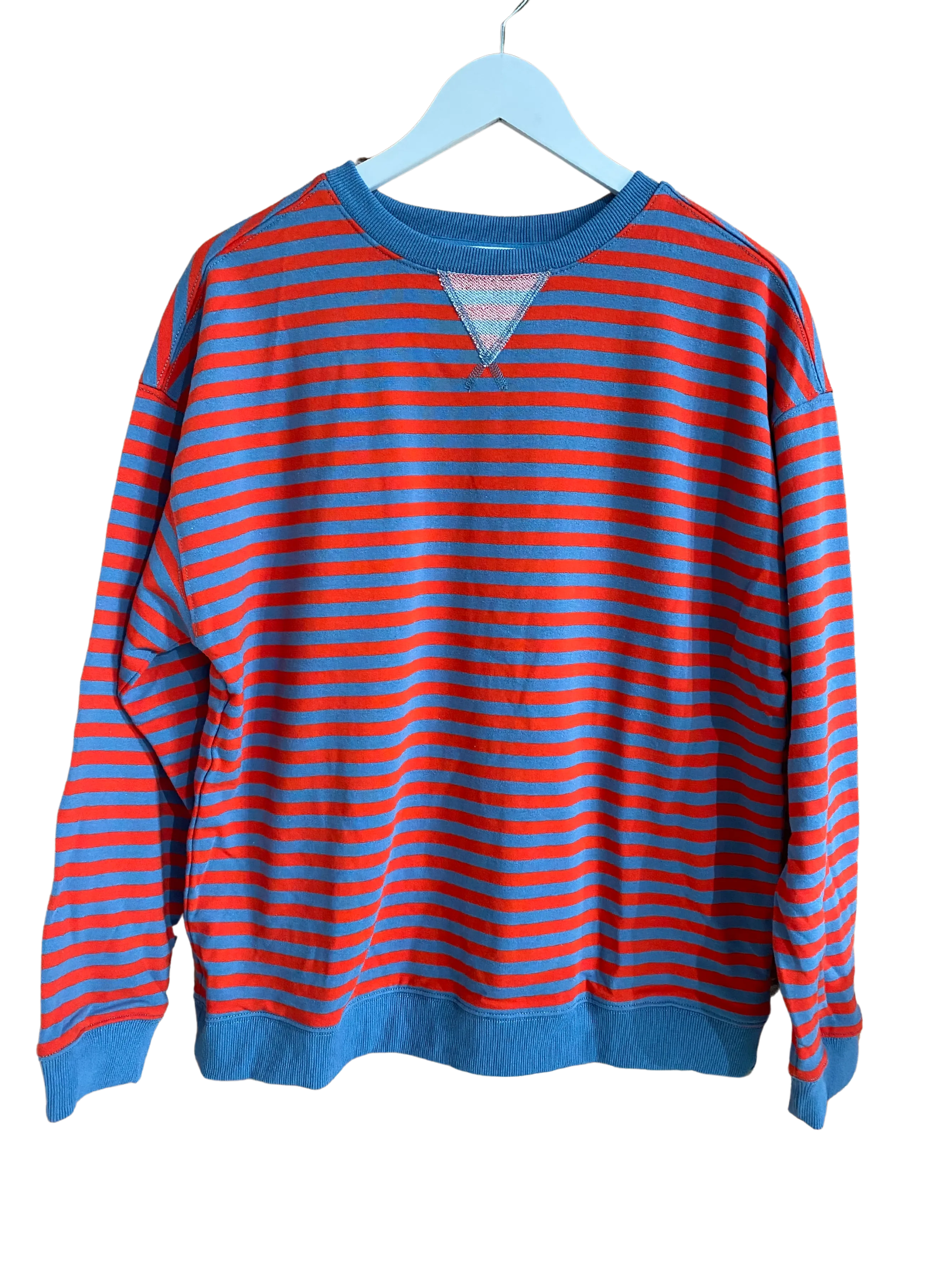 Rioja Striped Crewneck