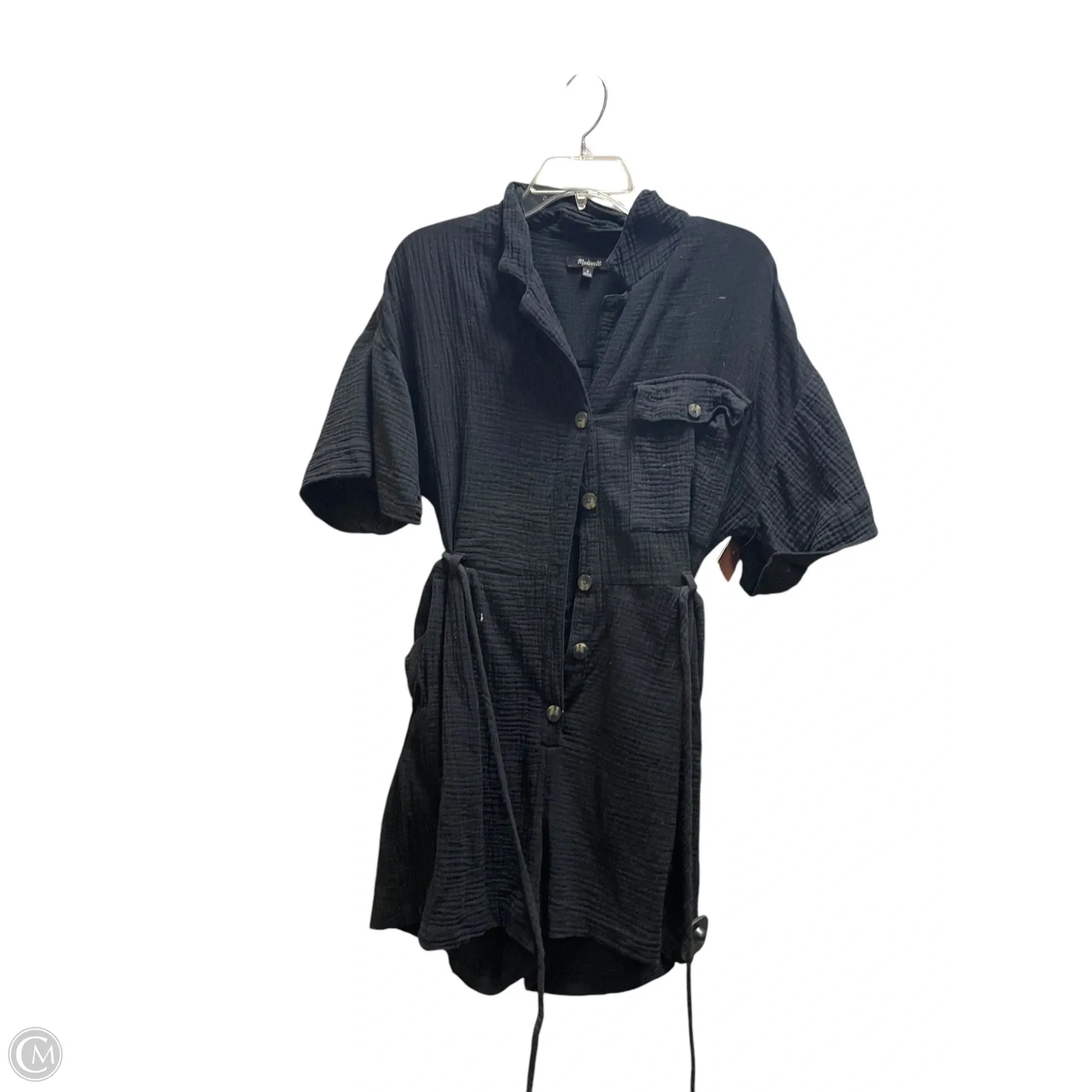 Romper By Madewell In Black, Size: M