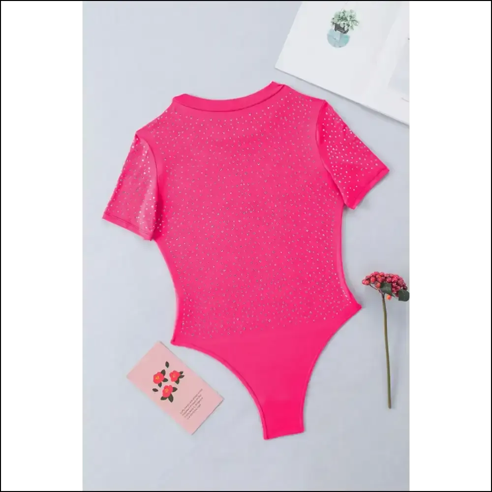 Rose Rhinestone Bodysuit: so Sparkly, It's ! ✨ Needful Things
