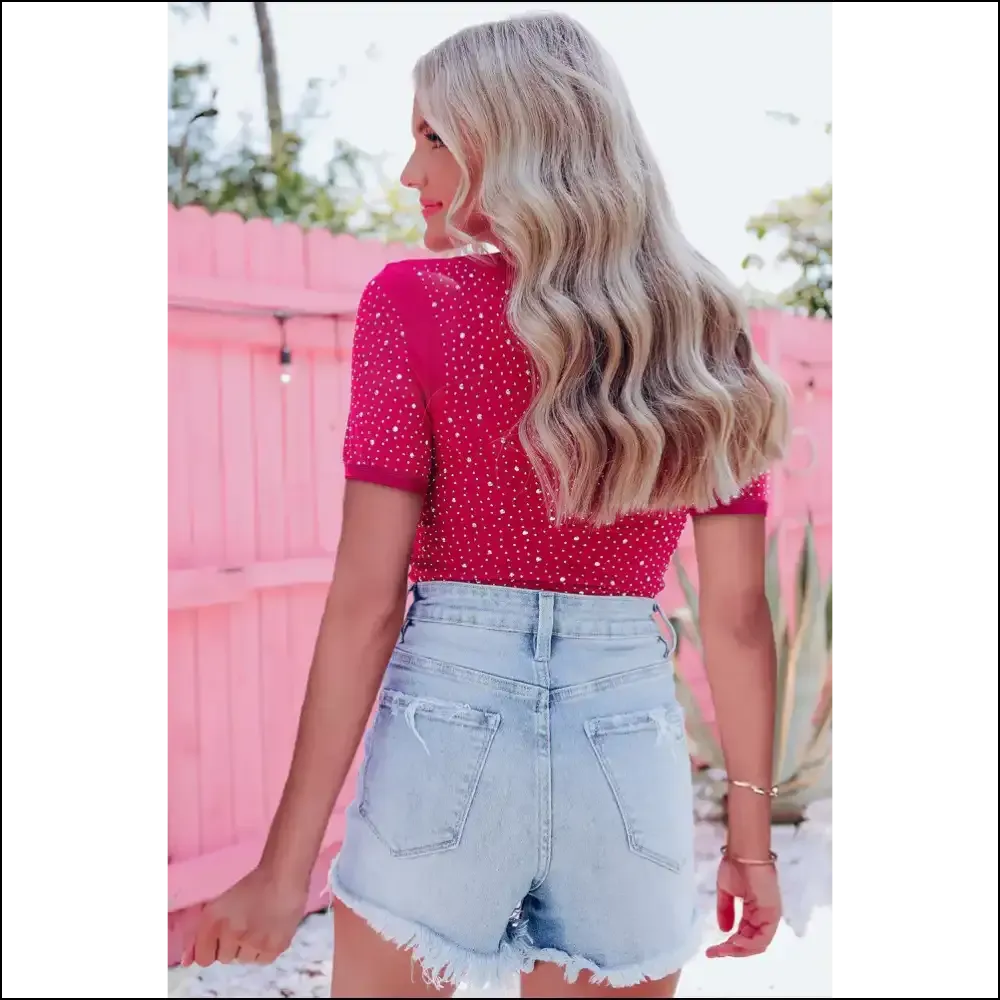 Rose Rhinestone Bodysuit: so Sparkly, It's ! ✨ Needful Things