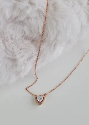 Rosegold Heart Necklace