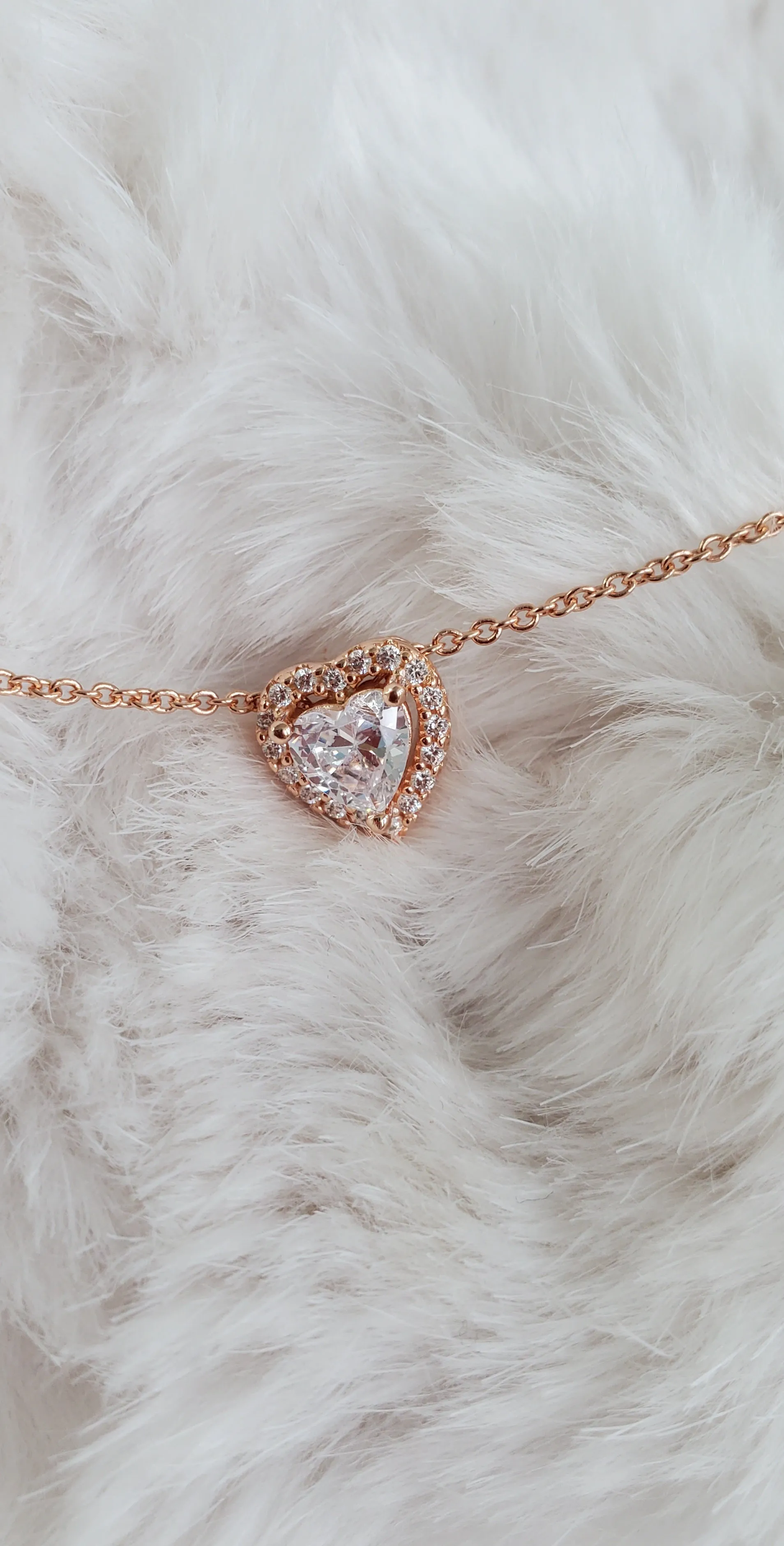 Rosegold Heart Necklace