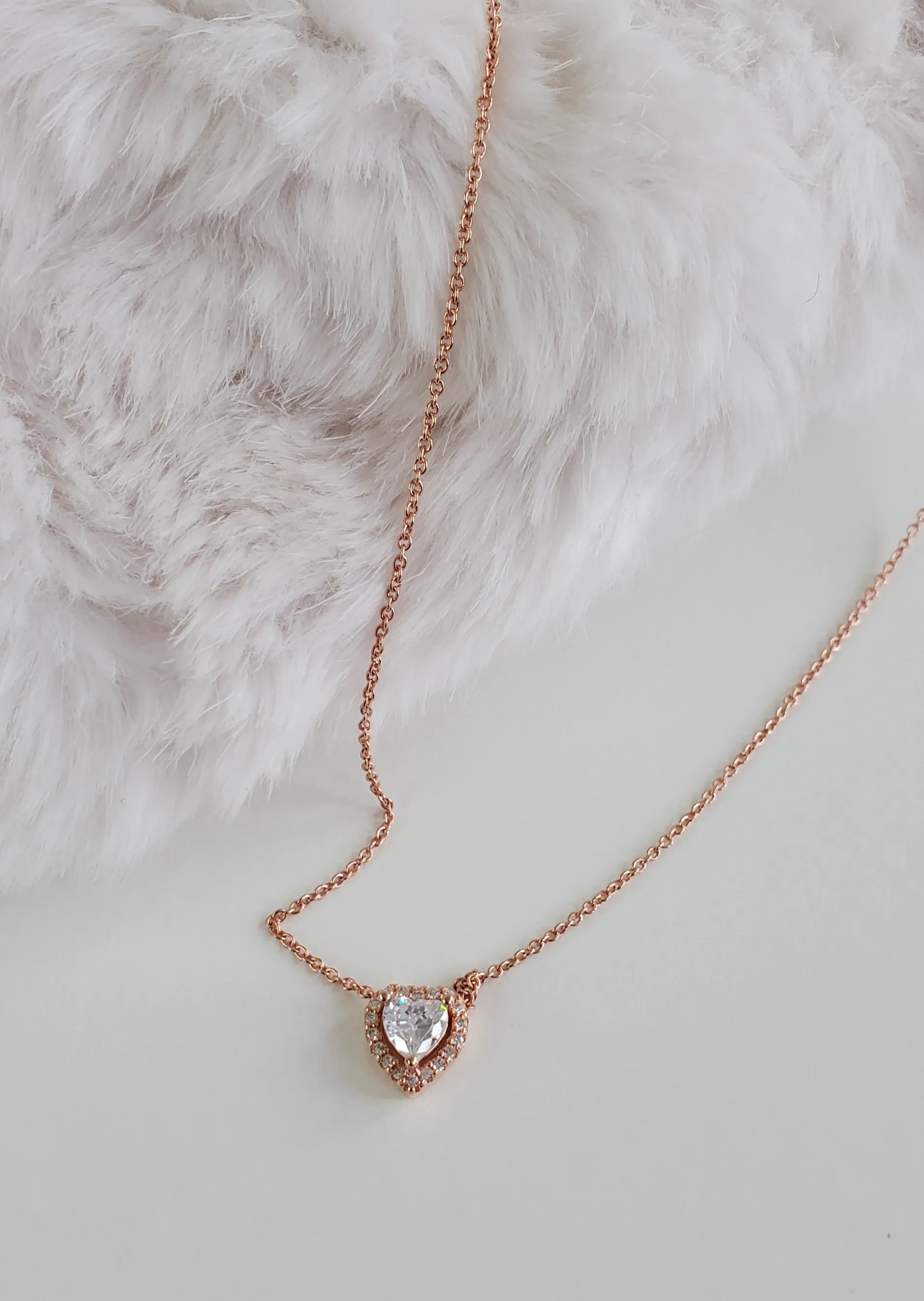 Rosegold Heart Necklace