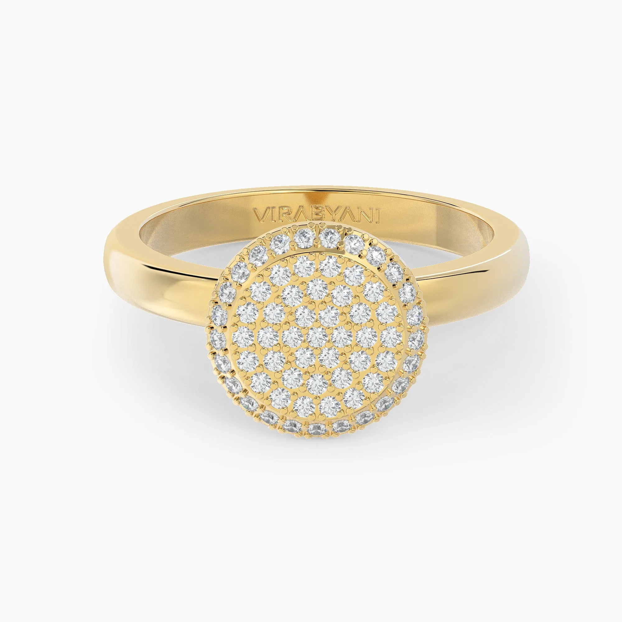 Round Shaped AMoré Pavé Ring With 0.50 ct. Diamonds