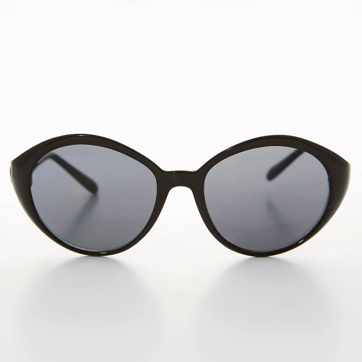 Round Women's Vintage Sunglass - Ginger