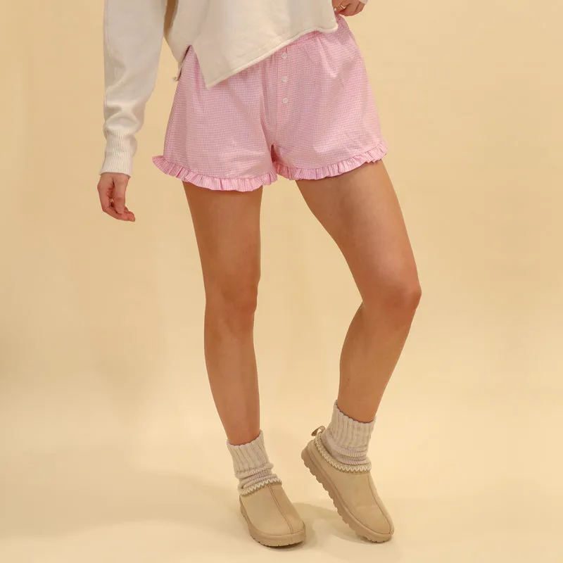 Ruffle Boxer Short