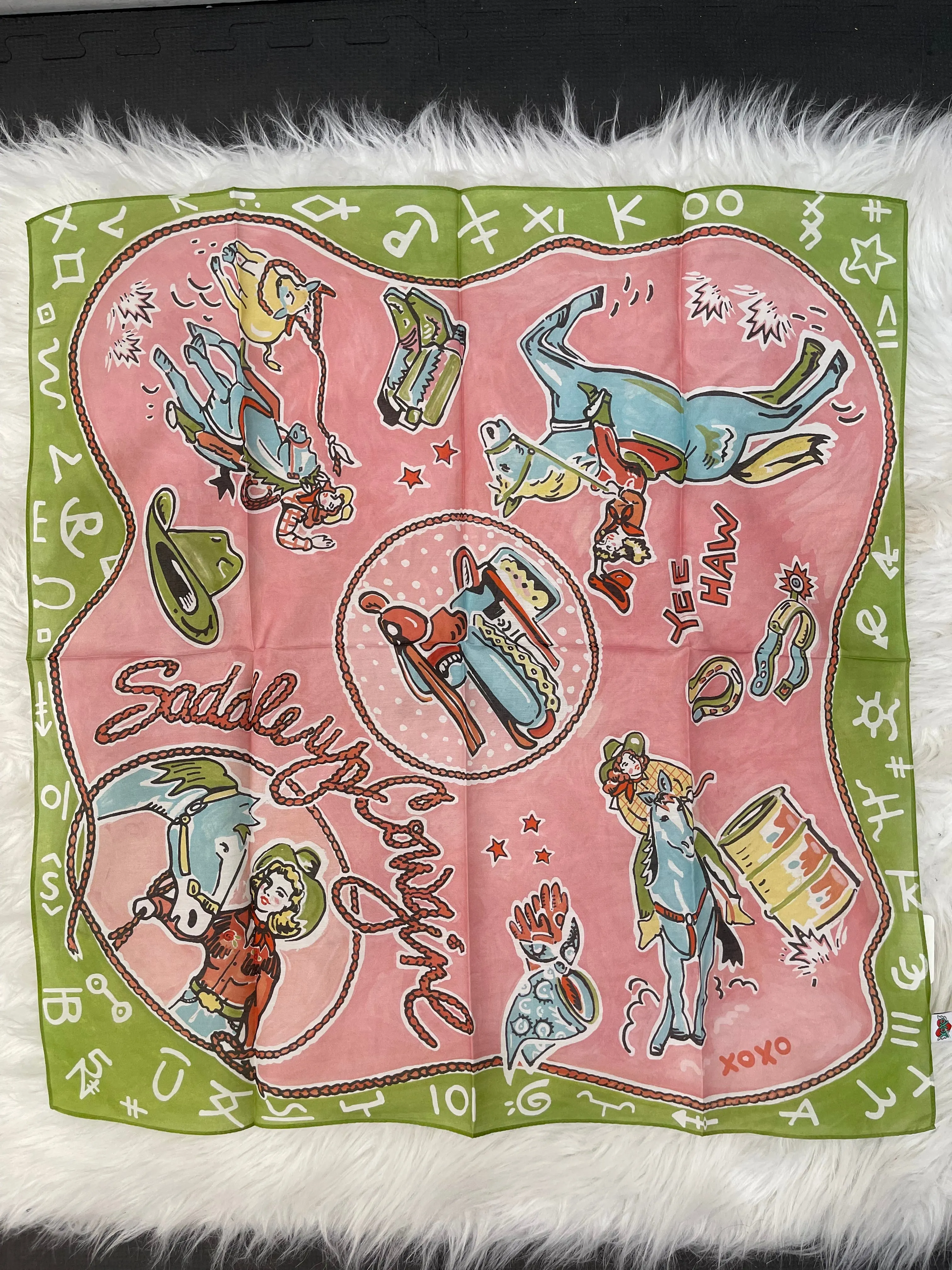 Saddle Up Cowgirl Scarf