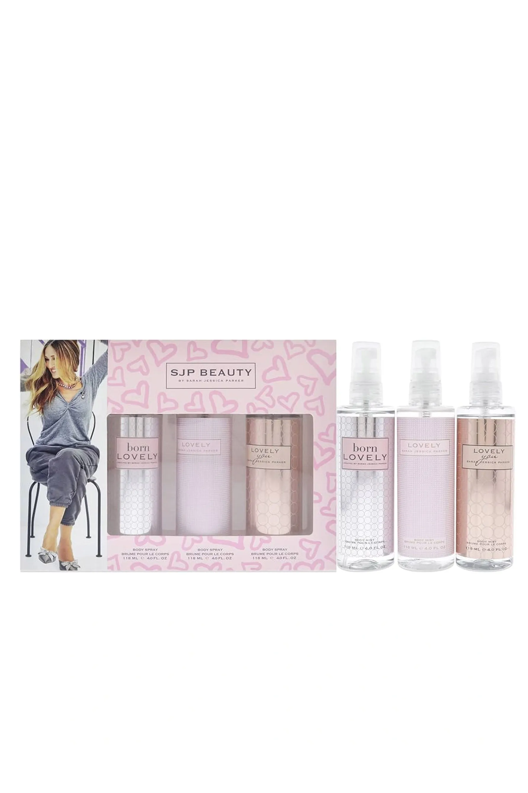 SARAH JESSICA PARKER Lovely Body Mist 3pc Gift Set