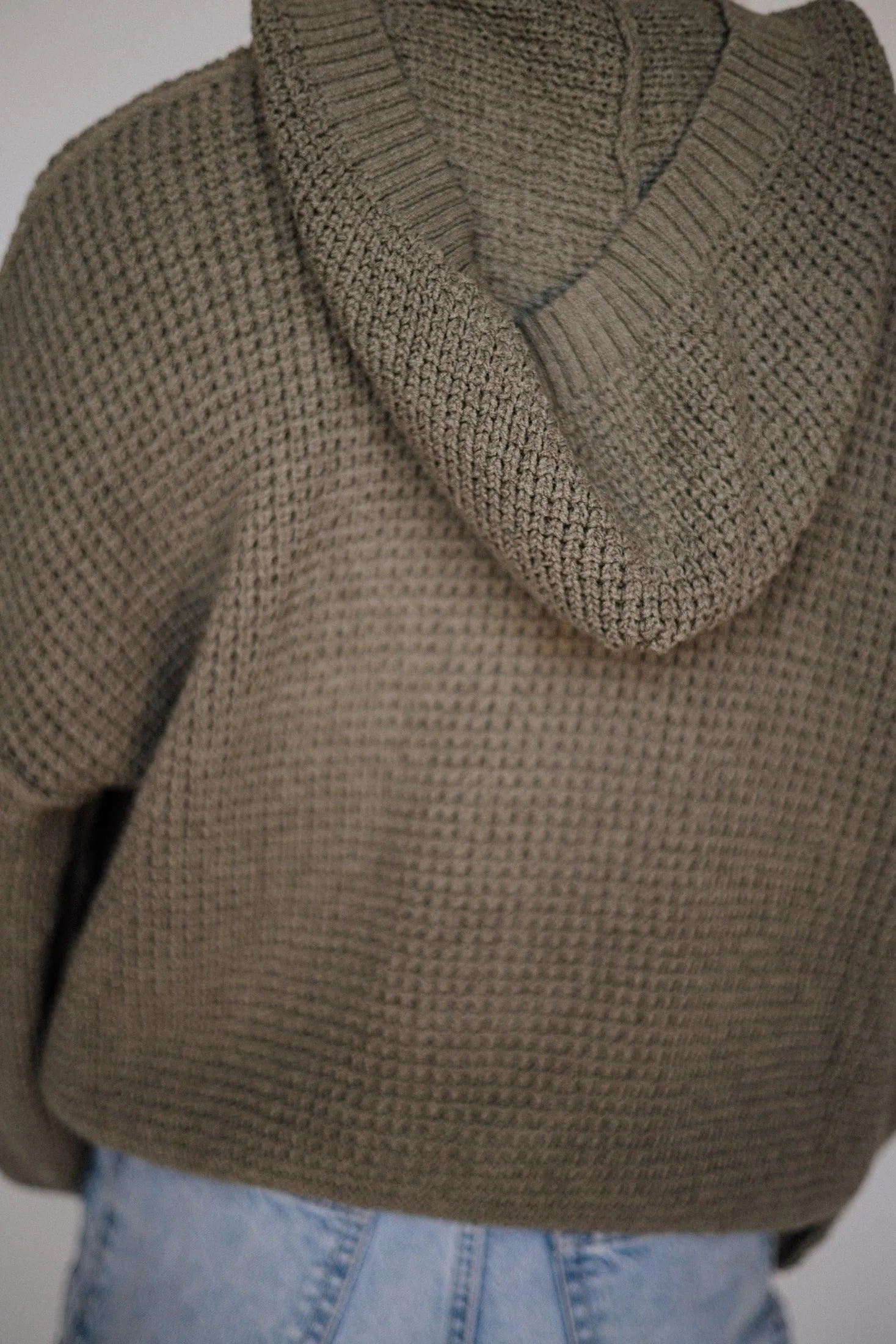 Sarah Sweater Jacket in Olive