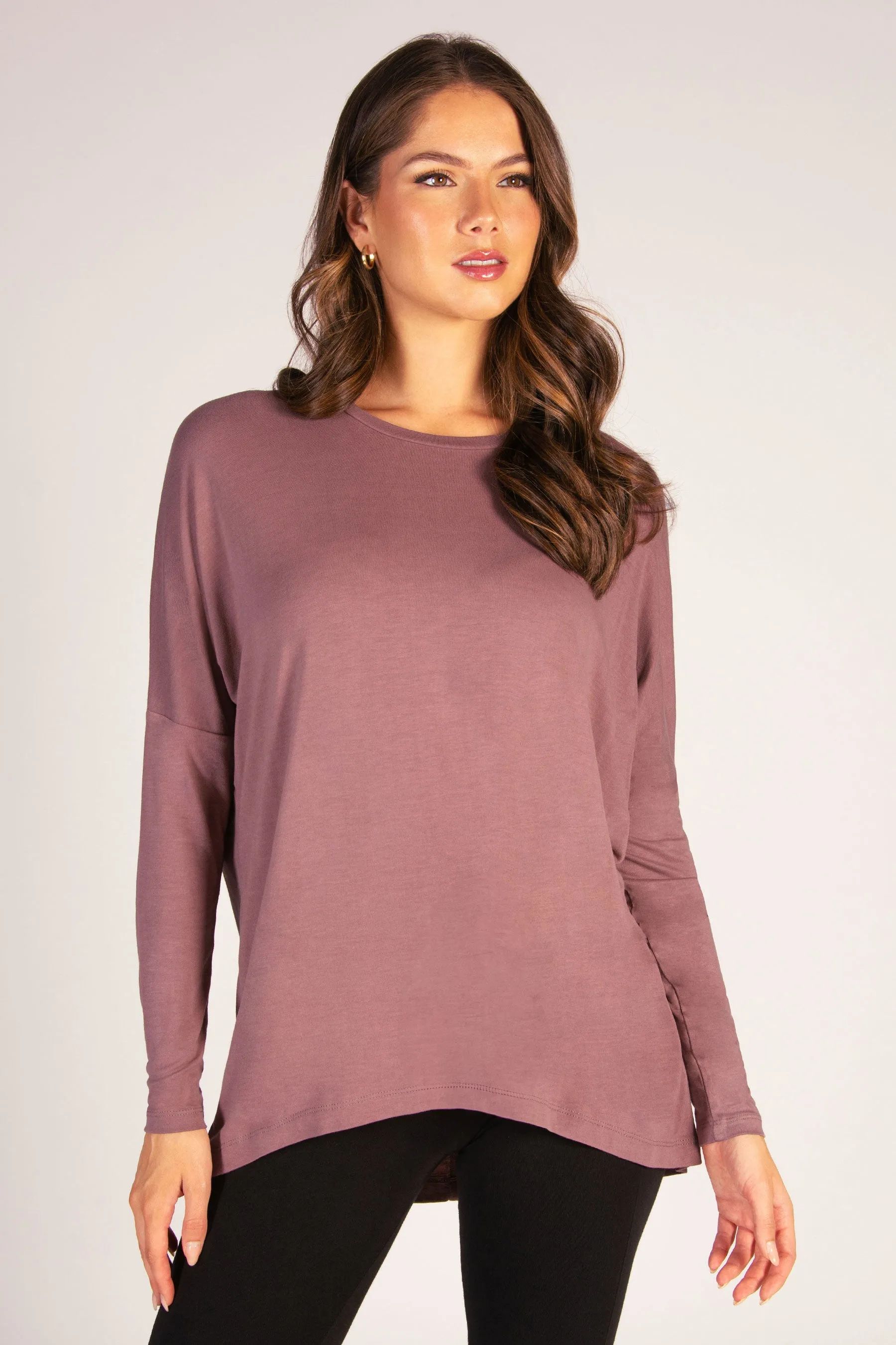 Script Long Sleeve Top