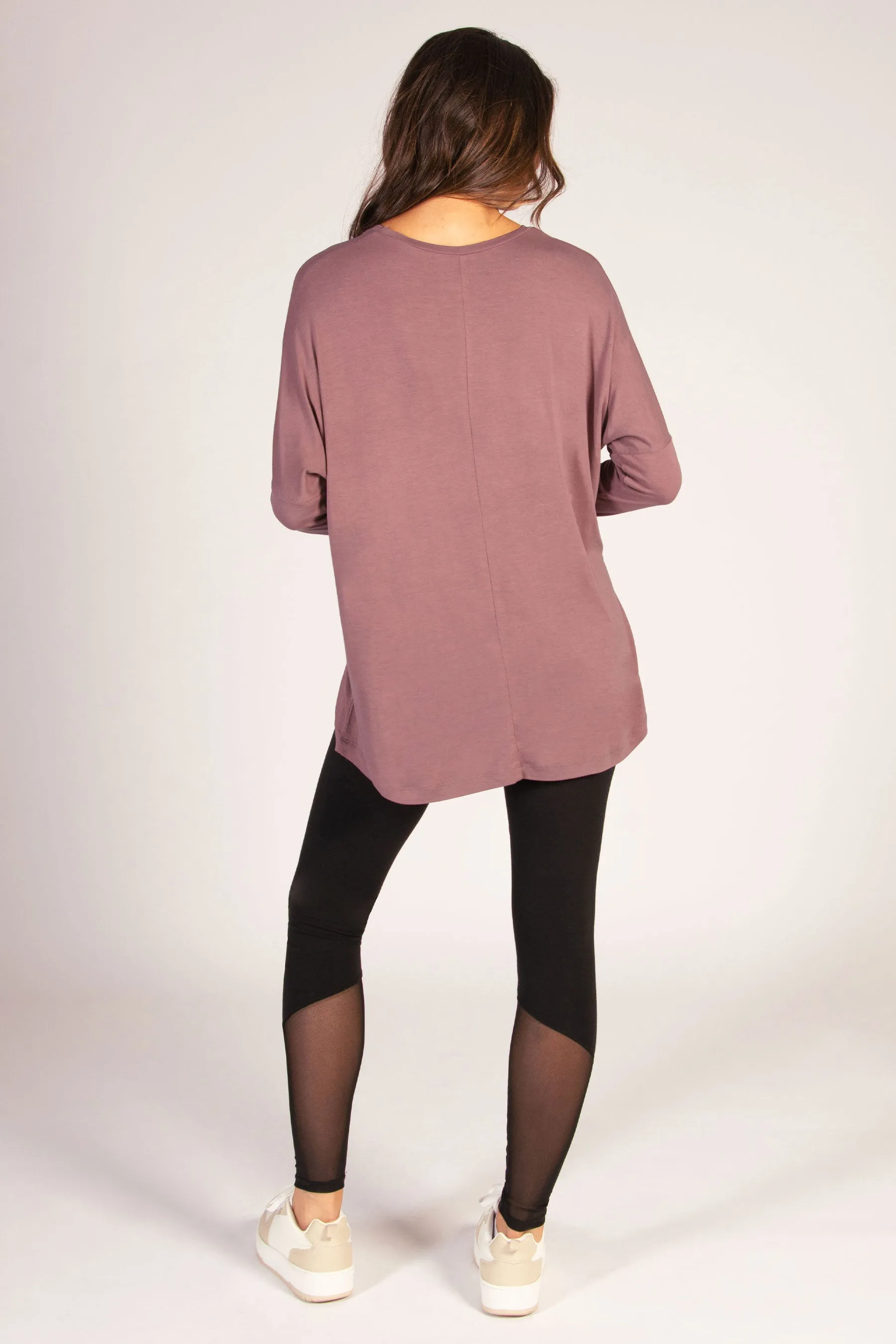 Script Long Sleeve Top