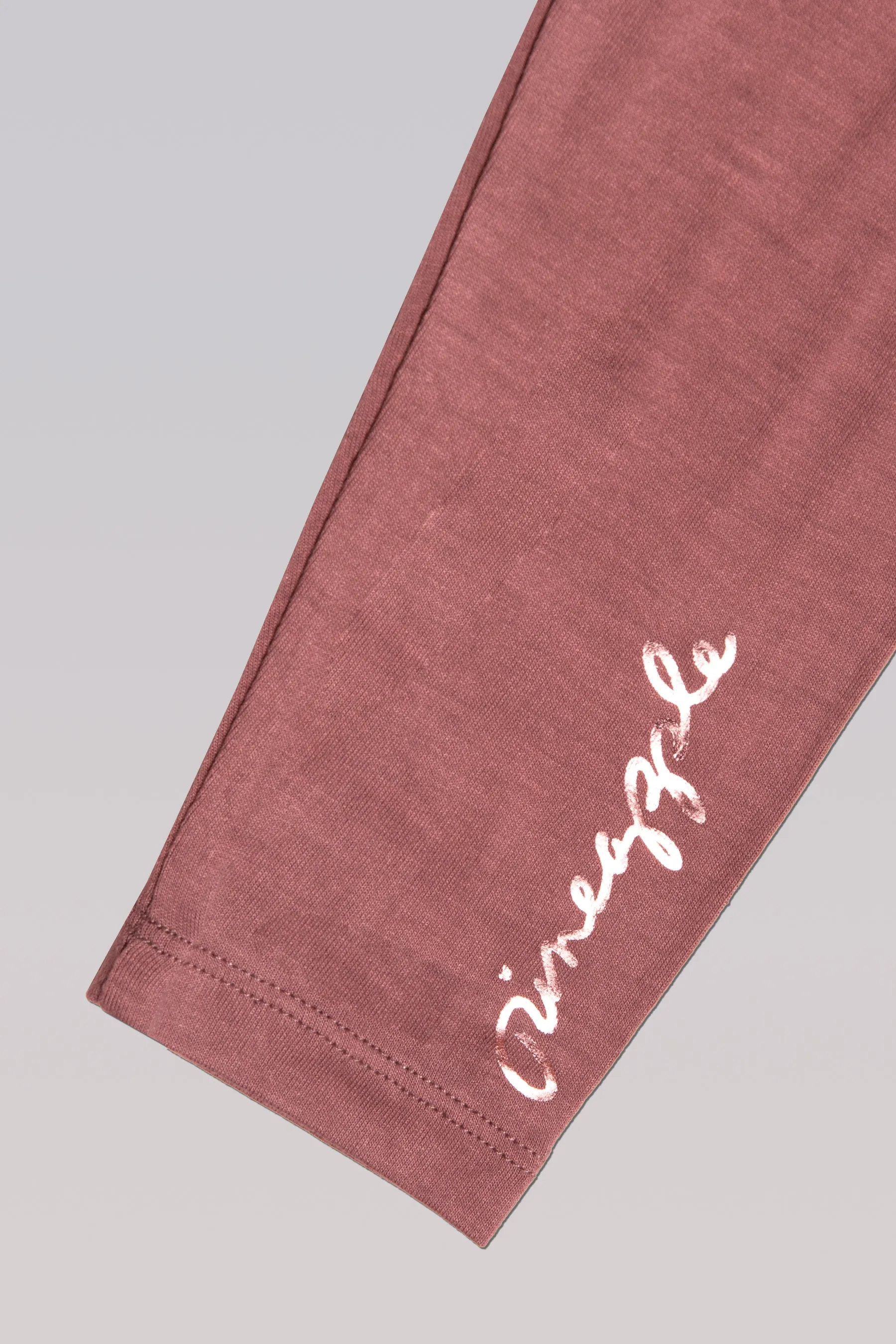 Script Long Sleeve Top