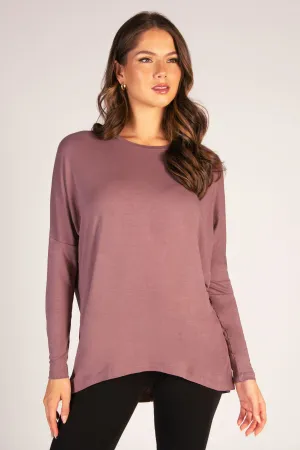 Script Long Sleeve Top