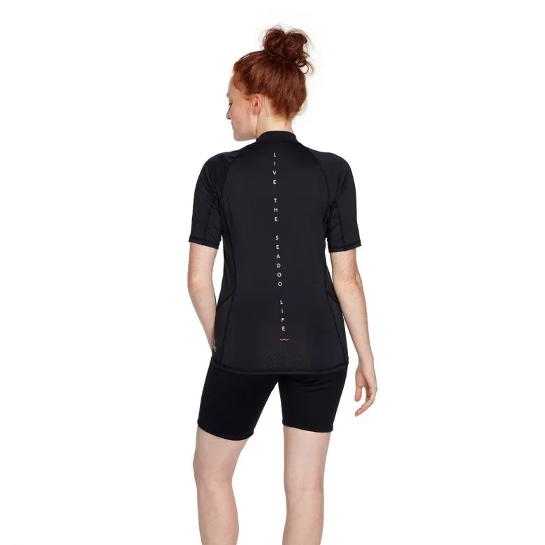 Sea-Doo Women's Signature Short Sleeve Rashguard