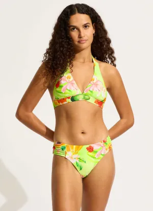 SEAFOLLY- WOMEN'S TROPIQUE MULTI FIT LONGLINE SWIM TOP