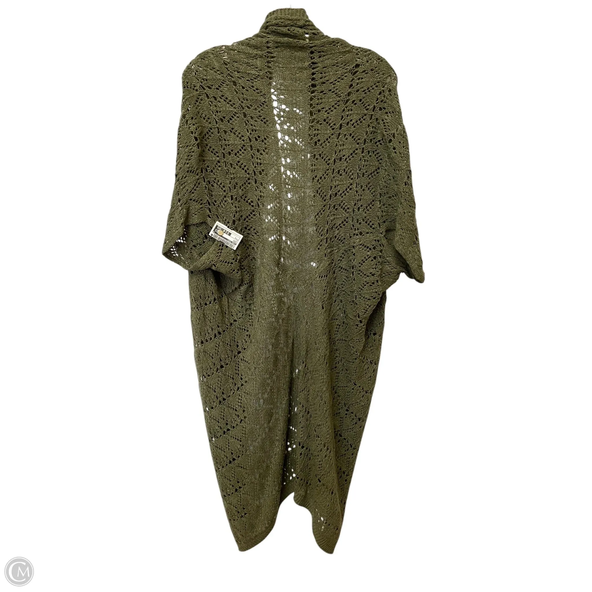 Shawl By True Craft In Green, Size: S