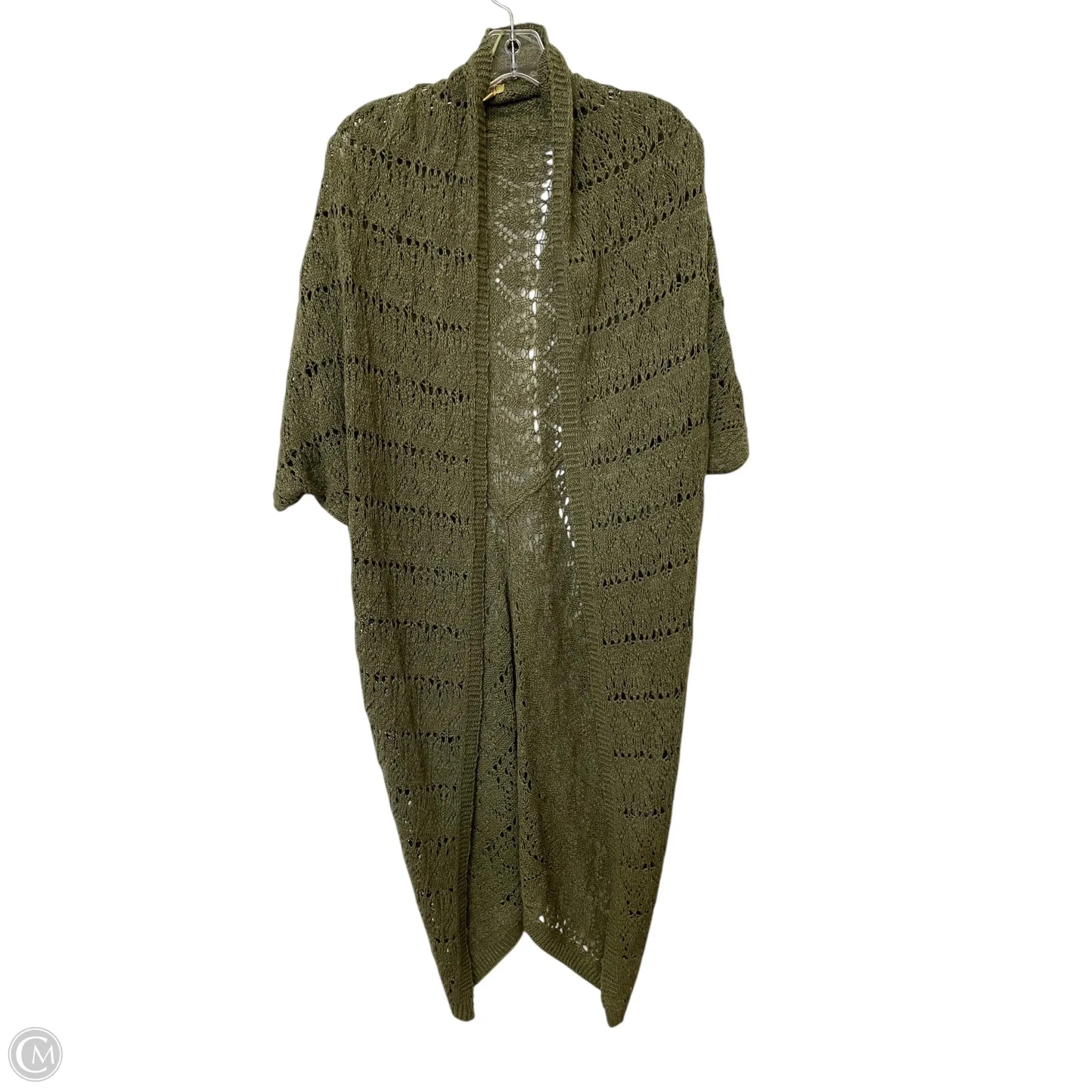 Shawl By True Craft In Green, Size: S