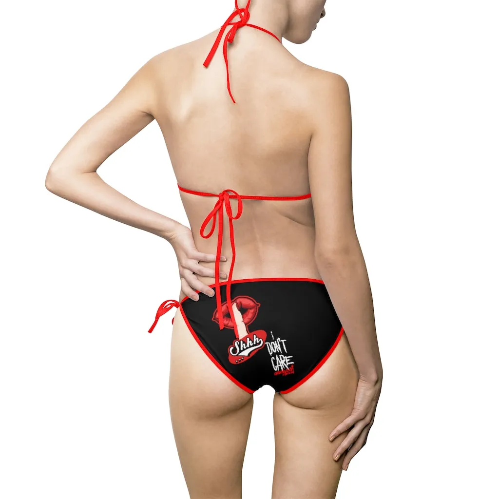 Shhh- I Don't Care //Women's Bikini Swimsuit