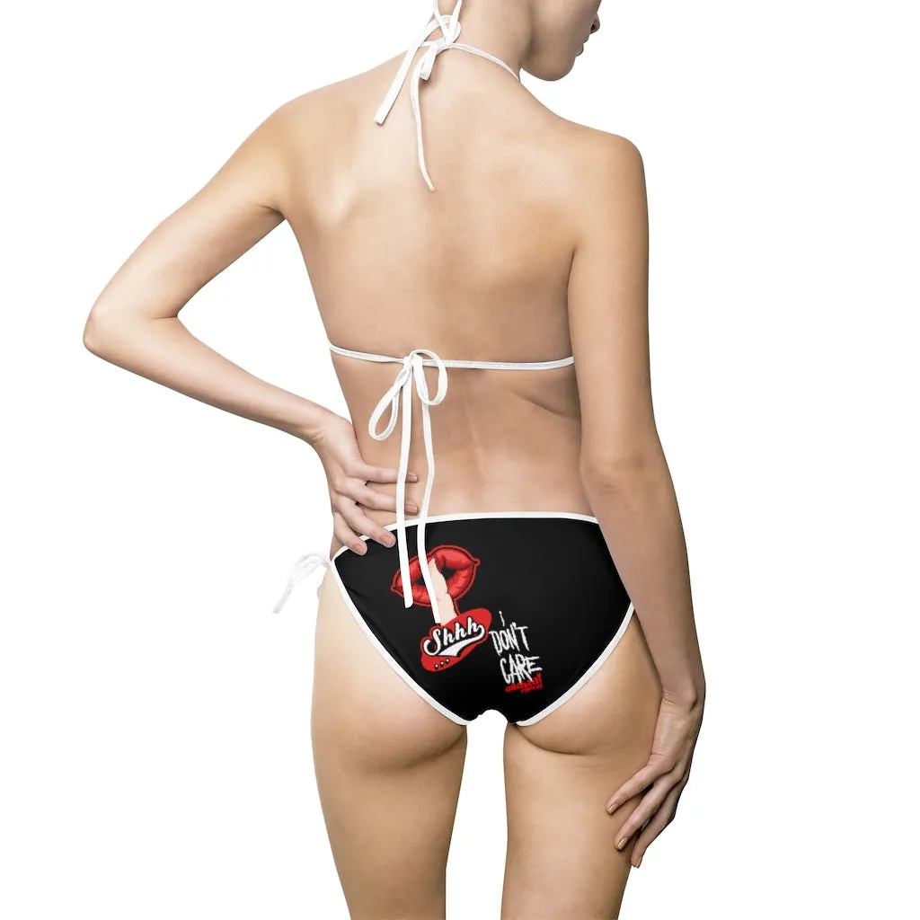 Shhh- I Don't Care //Women's Bikini Swimsuit
