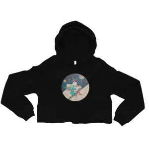 SHISH O HASHT Women's Crop Hoodie