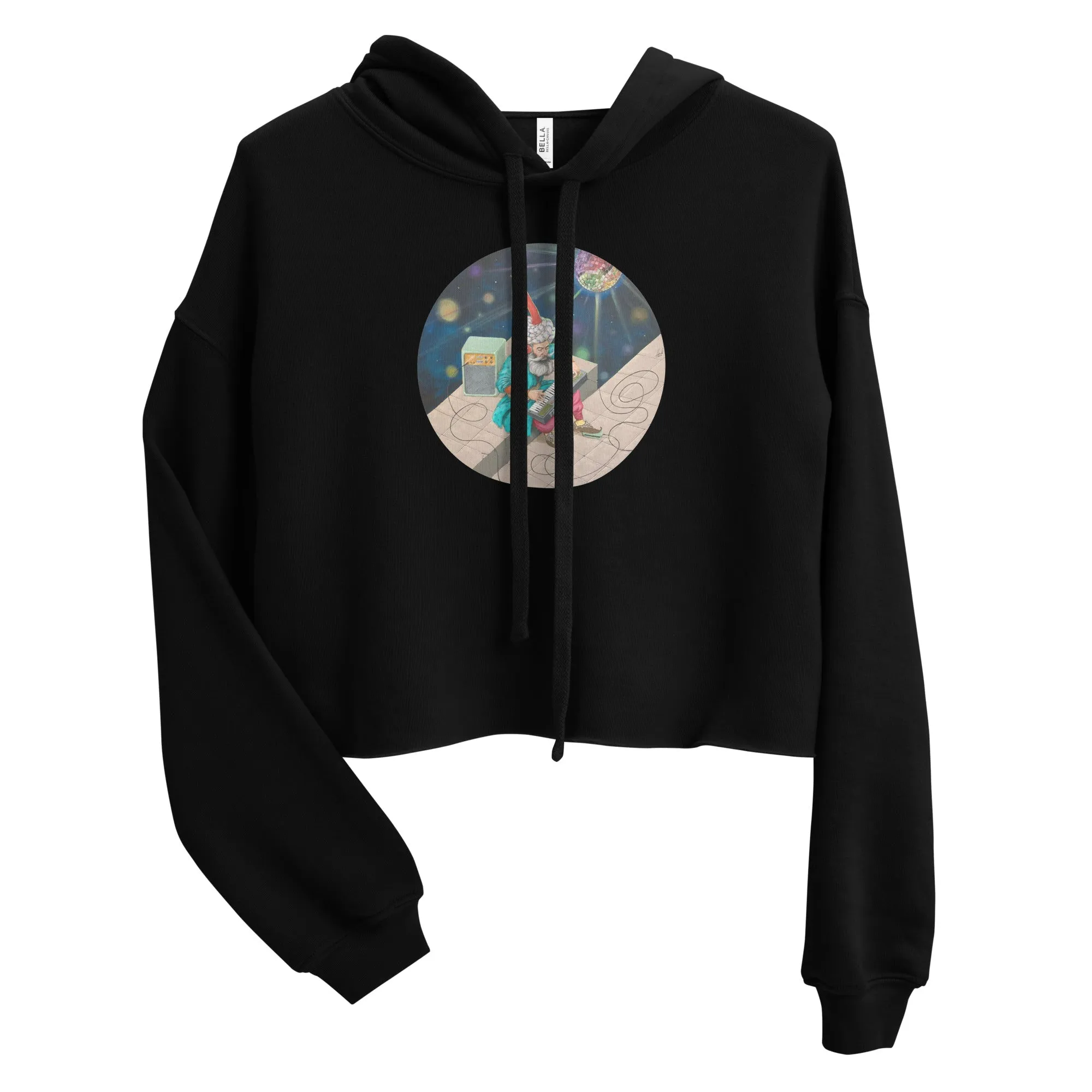 SHISH O HASHT Women's Crop Hoodie