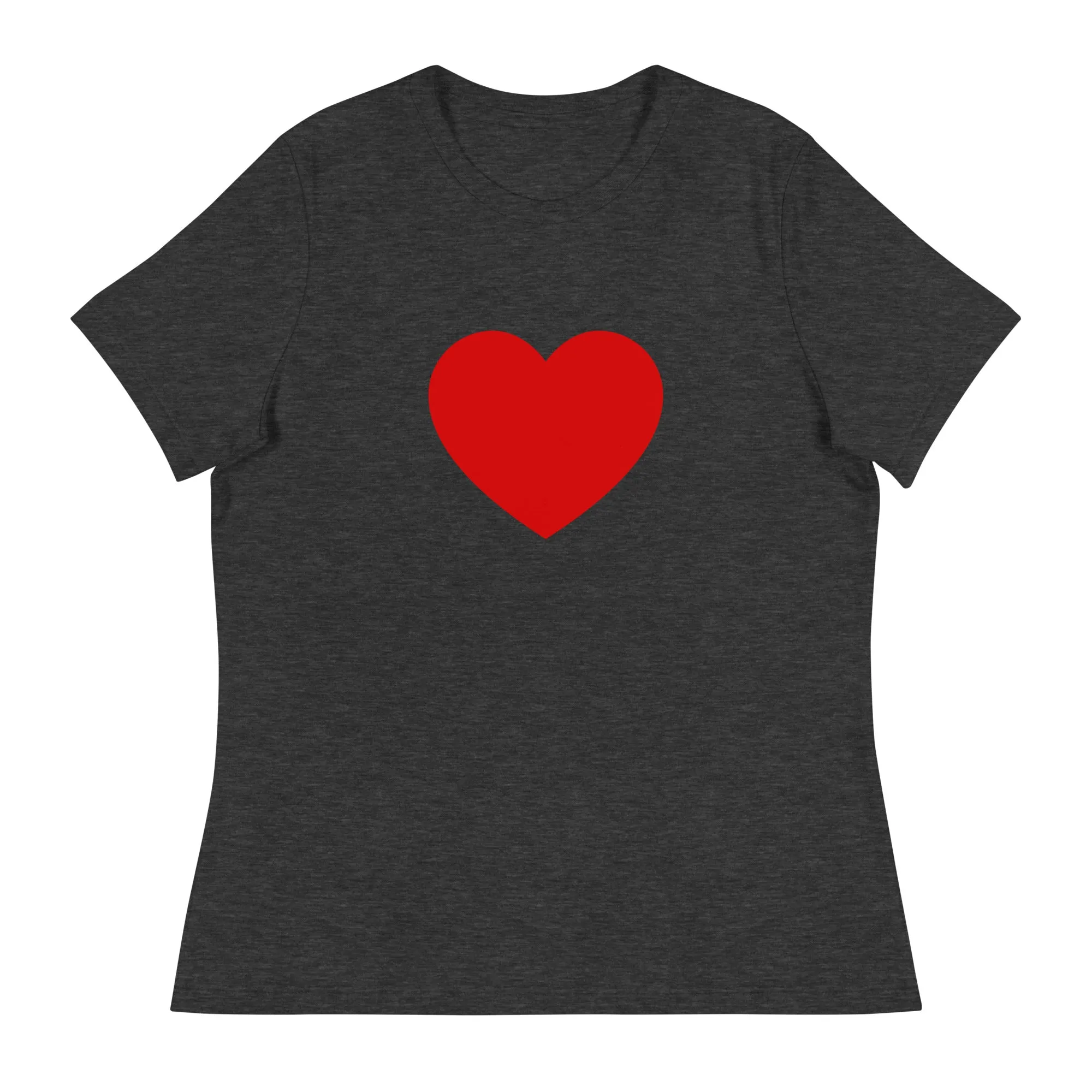 Shop Red Heart Women's Relaxed T-Shirt - Fashionable Comfort for Every Day